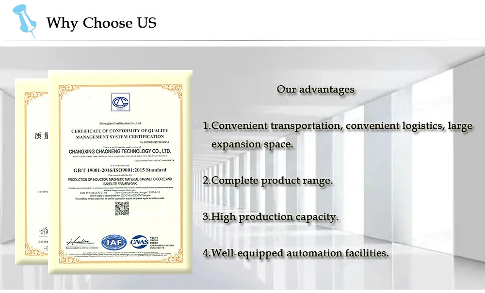 Ferrite Core High Frequency Step Up and Down Lamination EI core Transformer