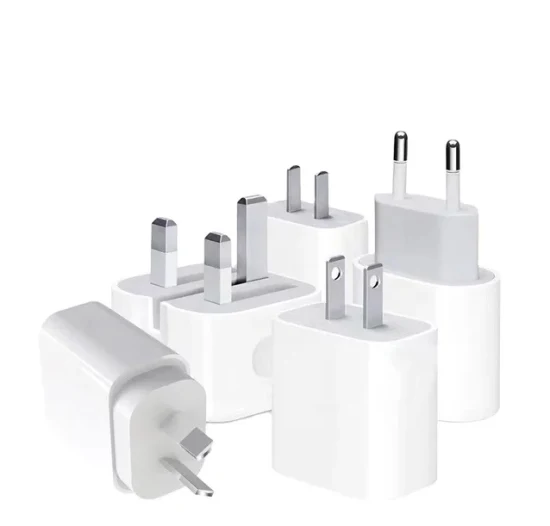 Оригинальный блок питания 20 Вт для Apple iPhone 14 PRO Max, штепсельная вилка USB C PD, Великобритания, США, ЕС